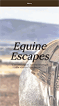 Mobile Screenshot of equineescapes.com